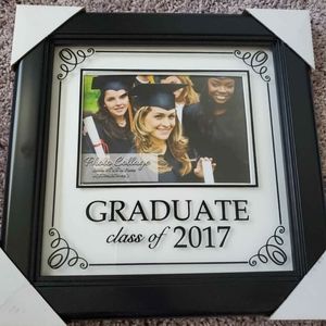 2017 Graduate Picture Frame 5x7 Keepsake photo